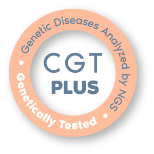 CGT Plus 方案,透過WES分析570種的隱性遺傳疾病。CGT Plus 也是最經濟實惠方案。